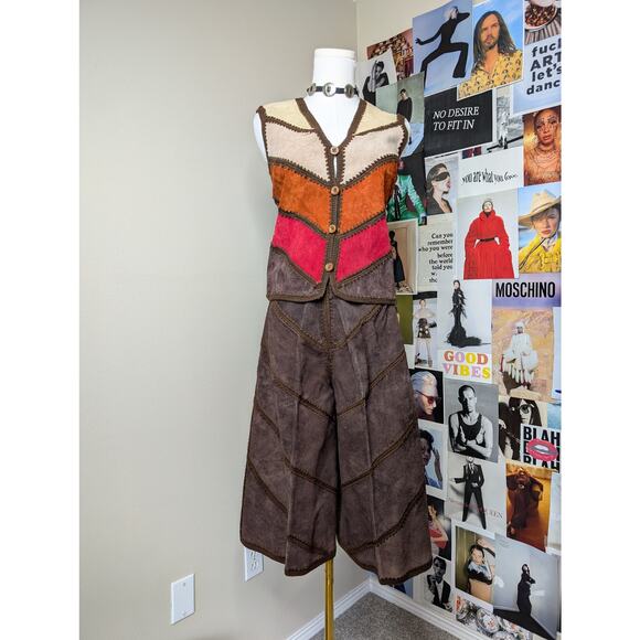 Vintage Western Suede Set - Picture 2 of 10